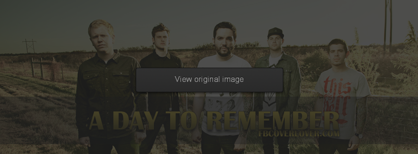 A Day To Remember 2 Facebook Covers More Music Covers for Timeline