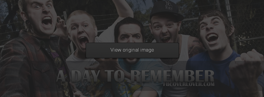 A Day To Remember 3 Facebook Covers More Music Covers for Timeline