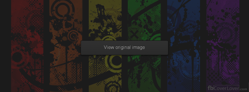 Colorful panels Facebook Covers More Artistic Covers for Timeline