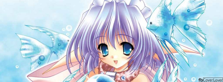 Aqua Girl Anime Facebook Covers More Anime Covers for Timeline