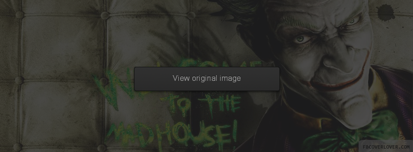 Arkham Asylum Joker Facebook Covers More Video_Games Covers for Timeline
