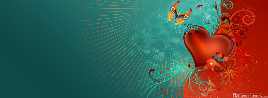 Artistic Heart Facebook Covers More Artistic Covers for Timeline