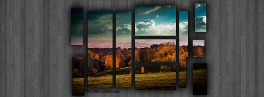Autum Collage Facebook Covers More Nature_Scenic Covers for Timeline