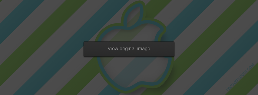 Blue Green Apple  Facebook Covers More Brands Covers for Timeline