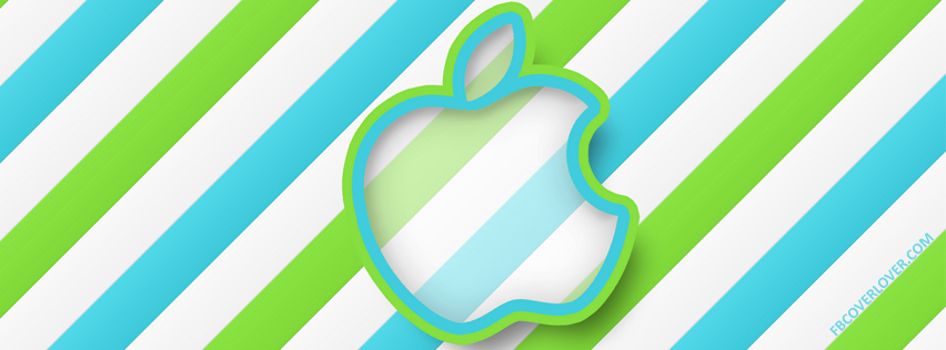 Blue Green Apple  Facebook Covers More Brands Covers for Timeline