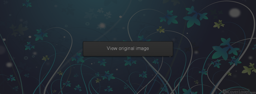 blue leaves Facebook Covers More Miscellaneous Covers for Timeline