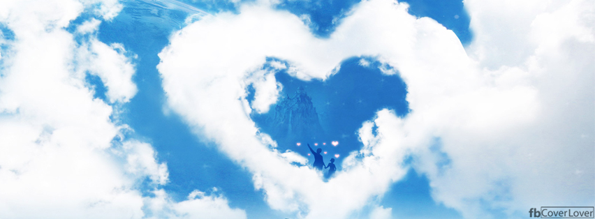 Cloud Heart Facebook Timeline  Profile Covers