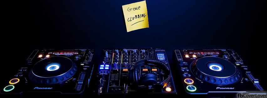 DJ Gone Clubbing Facebook Timeline  Profile Covers