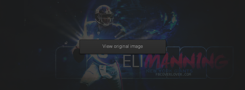Eli Manning  Facebook Covers More Football Covers for Timeline