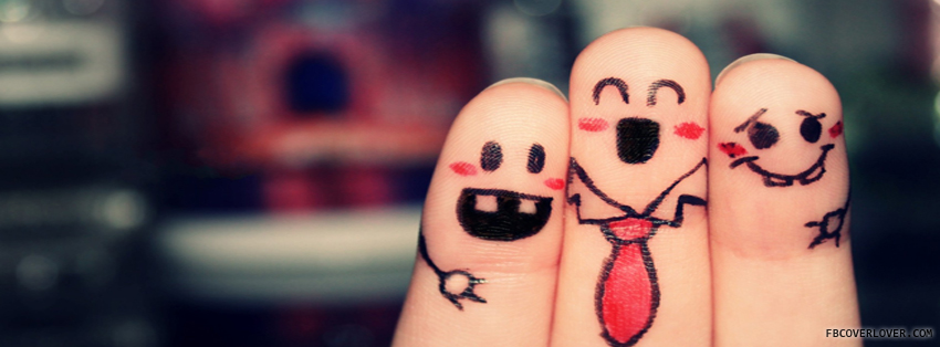 Friends Forever Cute Fingers Facebook Timeline  Profile Covers