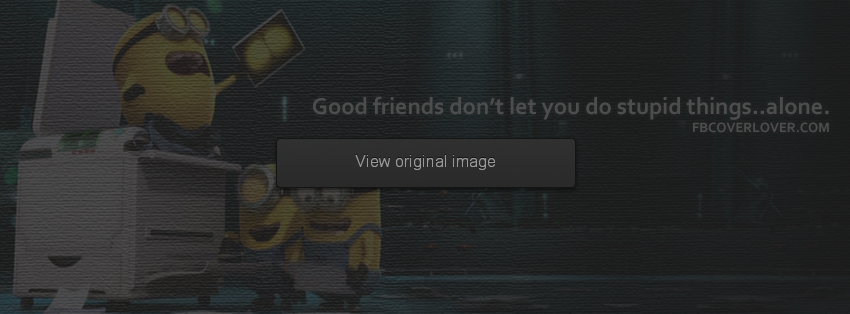 minions funny cover photo