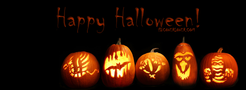 Happy Halloween Facebook Timeline  Profile Covers