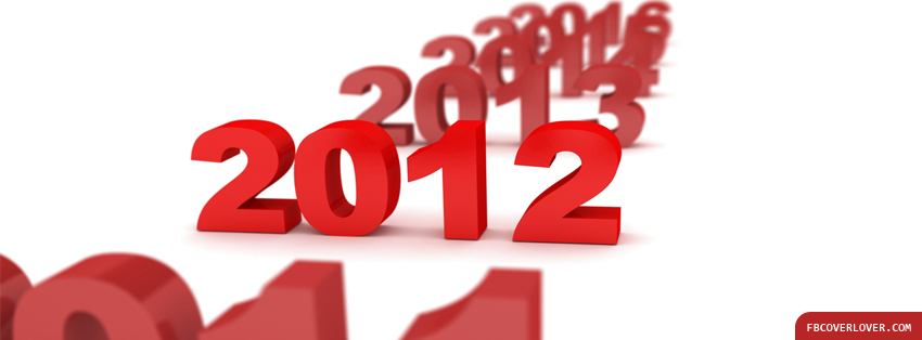 Happy New Year 2012 Fade Facebook Timeline  Profile Covers