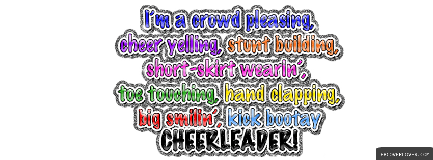 Im a cheerleader Facebook Covers More Quotes Covers for Timeline