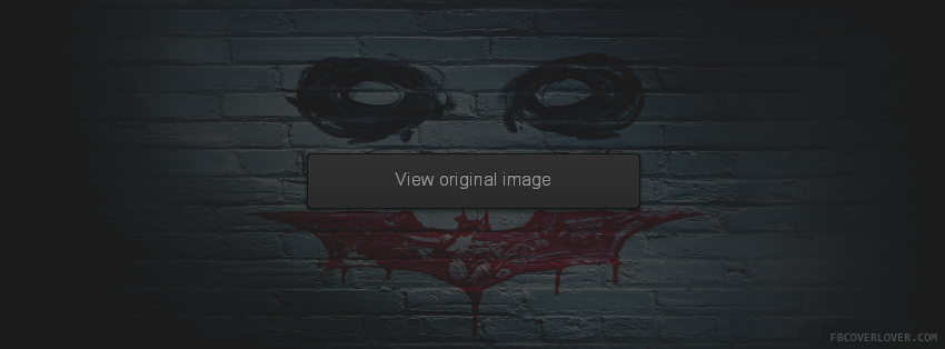 Joker Face Paint Facebook Covers More Movies_TV Covers for Timeline