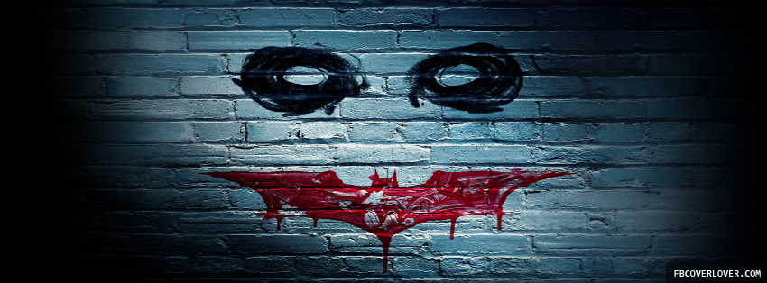 Joker Face Paint Facebook Timeline  Profile Covers