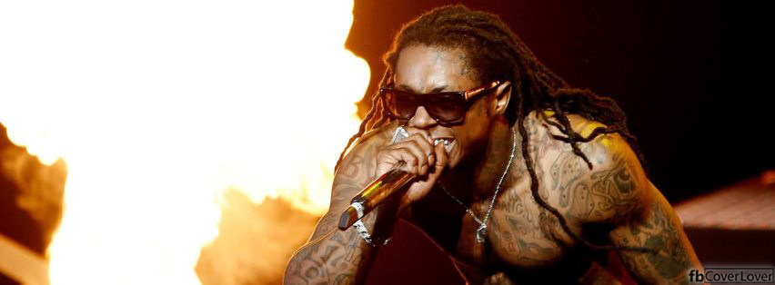 Lil Wayne in action Facebook Covers More Celebrity Covers for Timeline