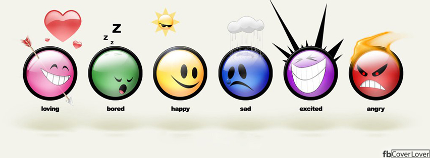 Smiley Moods Facebook Timeline  Profile Covers