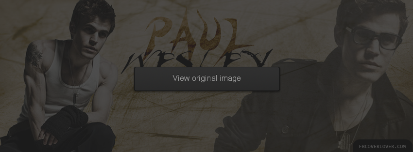 Paul Wesley Facebook Covers More Celebrity Covers for Timeline