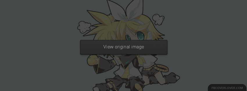 Kagamine Rin and Len 2 Facebook Covers More Anime Covers for Timeline