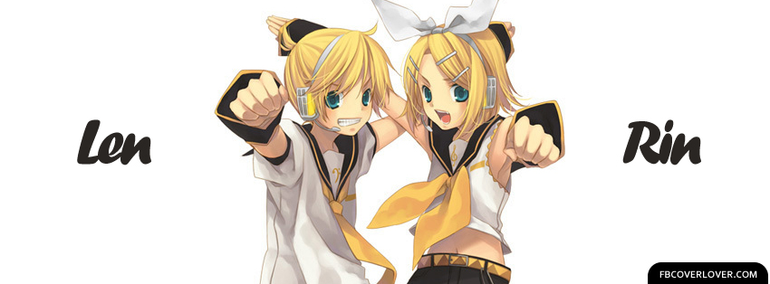 Kagamine Rin and Len 3 Facebook Covers More Anime Covers for Timeline