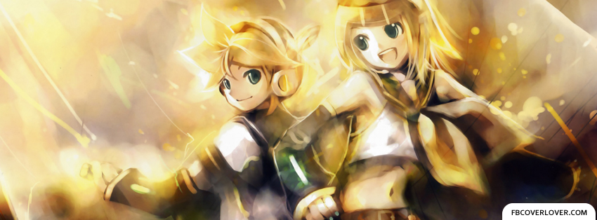 Kagamine Rin and Len 5 Facebook Covers More Anime Covers for Timeline