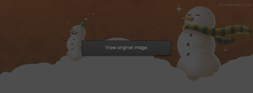 Winter Snowmen Facebook Covers More Seasonal Covers for Timeline