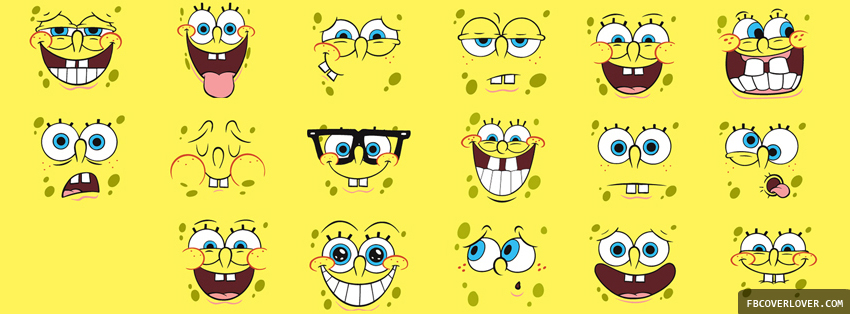 Spongebob Faces Facebook Covers More Cartoons Covers for Timeline