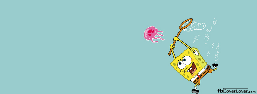 Spongebob Jellyfishing Facebook Covers More Cartoons Covers for Timeline