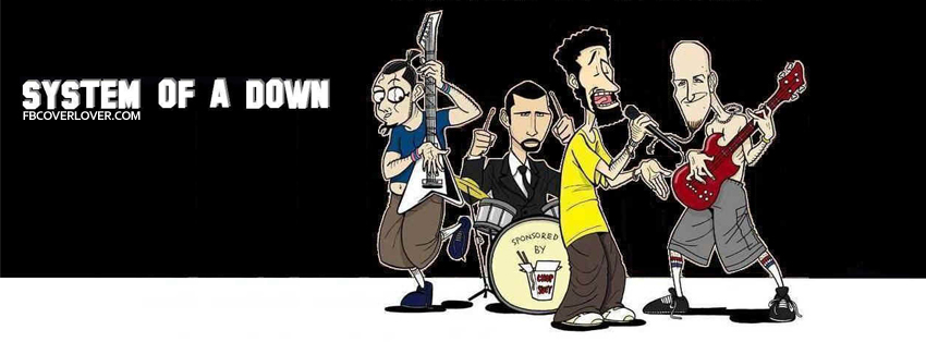 System Of A Down 4 Facebook Timeline  Profile Covers