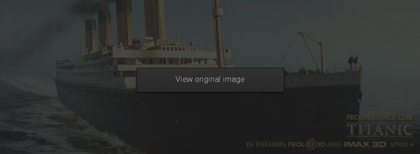 Titanic 3D Facebook Covers More Movies_TV Covers for Timeline