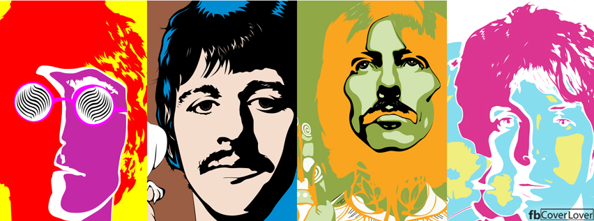 Artistic Beatles Facebook Covers More Music Covers for Timeline