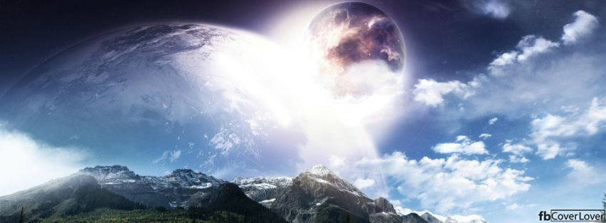 Universe Moon Facebook Covers More Nature_Scenic Covers for Timeline