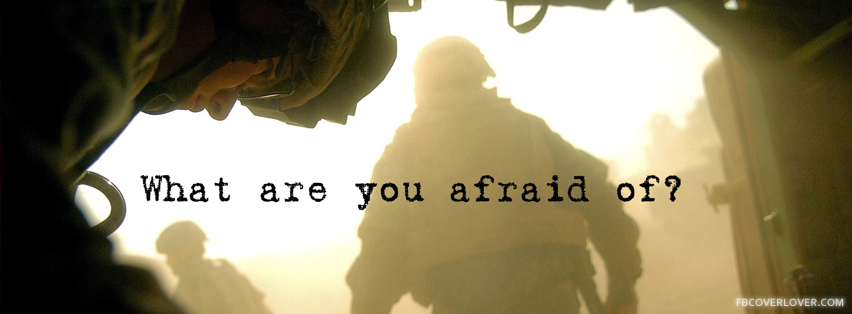 What are you afraid of? Facebook Timeline  Profile Covers
