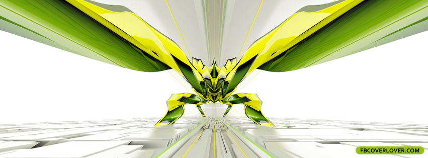 Green Bug Facebook Covers More Abstract Covers for Timeline