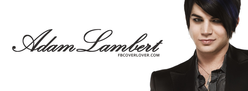 Adam Lambert 3 Facebook Covers More Celebrity Covers for Timeline