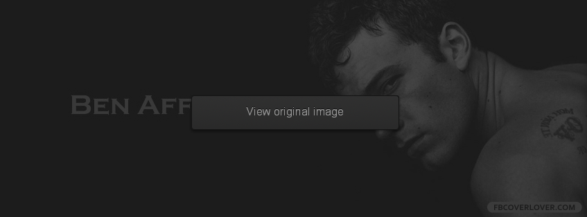 Ben Affleck 2 Facebook Covers More Celebrity Covers for Timeline