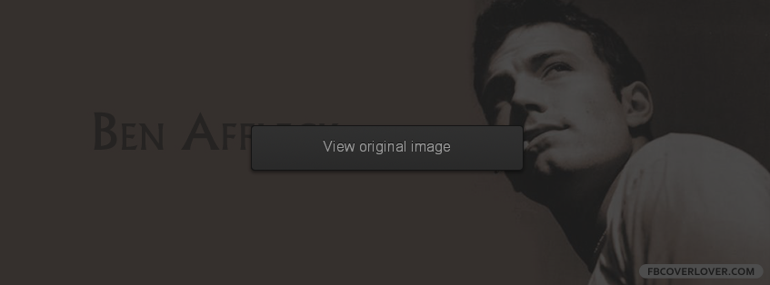 Ben Affleck 4 Facebook Covers More Celebrity Covers for Timeline