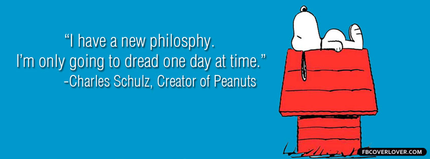 Charles Schulz Quote Facebook Timeline  Profile Covers