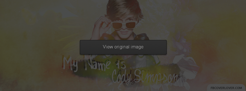 Cody Simpson 4 Facebook Covers More Celebrity Covers for Timeline