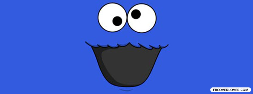 Cookie Monster Face Facebook Timeline  Profile Covers