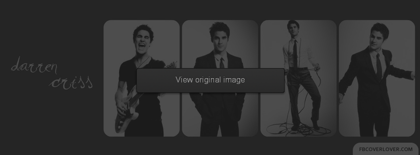 Darren Criss 4 Facebook Covers More Celebrity Covers for Timeline