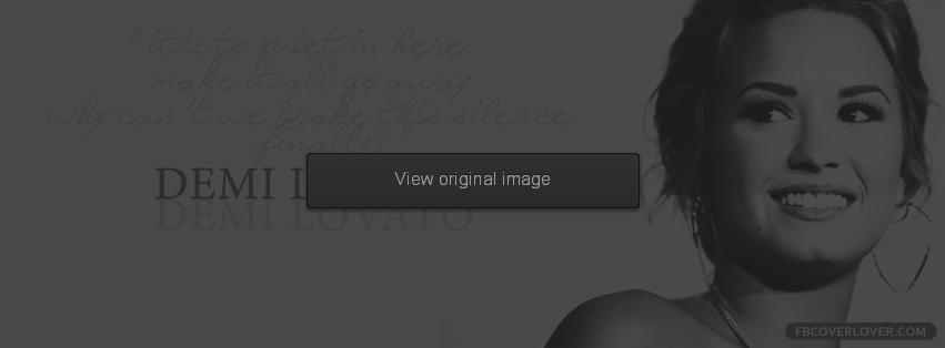 Quiet by Demi Lovato Lyrics Facebook Covers More Lyrics Covers for Timeline