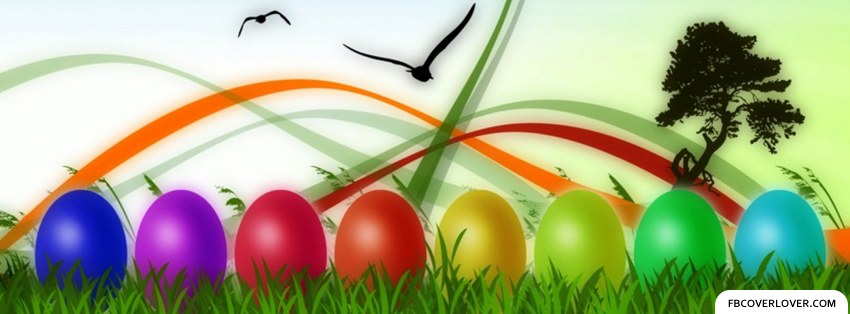 Easter Eggs 3 Facebook Covers More Holidays Covers for Timeline