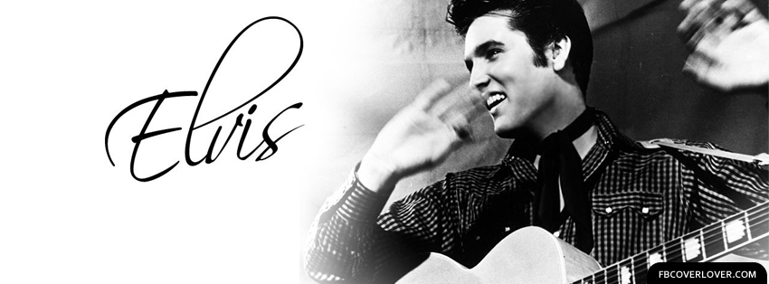 Elvis Presley 3 Facebook Cover - fbCoverLover.com