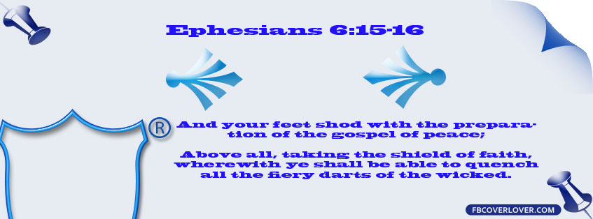 Ephesians 6:15-16 Facebook Timeline  Profile Covers