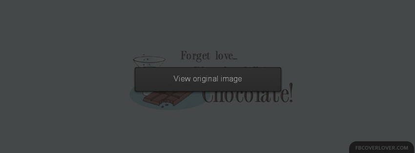 Chocolate Covers For Facebook Fbcoverlover Com