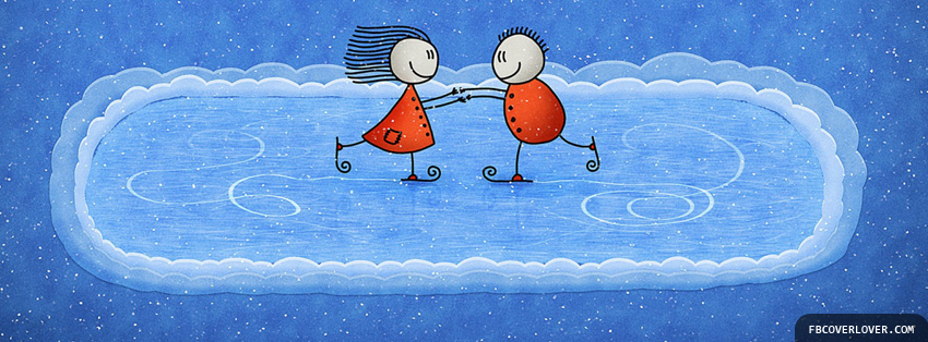 Ice Skating Cute Facebook Timeline  Profile Covers