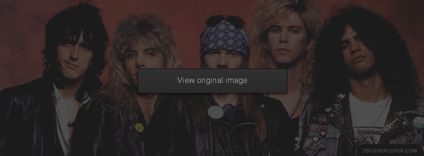 Guns N Roses Facebook Covers More Music Covers for Timeline