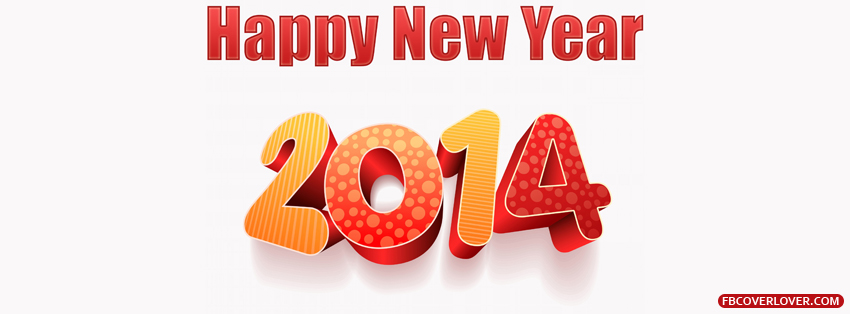 Happy New Year 2014 6 Facebook Timeline  Profile Covers